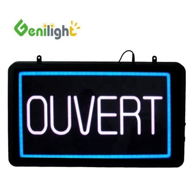 56*33cm RGB パネルのサイズ Genilight 屋内LEDオープンライトサイン インターネットアクセスショップ