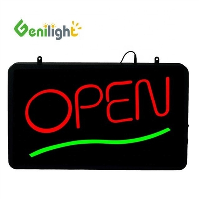 56*33cm RGB パネルのサイズ Genilight 屋内LEDオープンライトサイン インターネットアクセスショップ