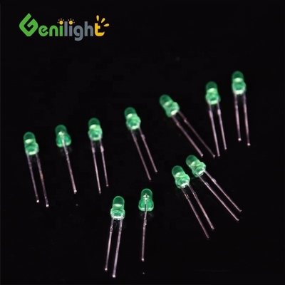 固定LED発光ダイオード GREEN F3 LED 最大逆電圧5Vのダイオード