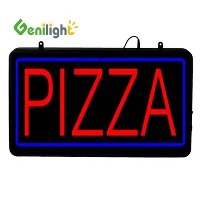 パーソナライズされた Genilight 22*13インチ CE RoHS アクリルピザ BY THE SLICE LEDネオンオープンサイン