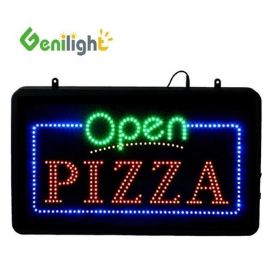 パーソナライズされた Genilight 22*13インチ CE RoHS アクリルピザ BY THE SLICE LEDネオンオープンサイン