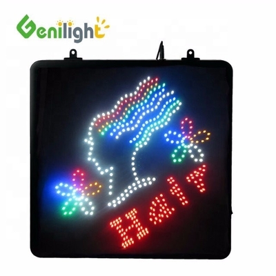 Genilight 室内 LED 美容室 サイン 省エネ 追いかける 移動 機能 56*33cm