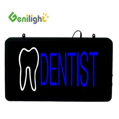 Genilight 室内 56*33cm LED オープンサイン 高明るさ 低電圧 歯医者広告用