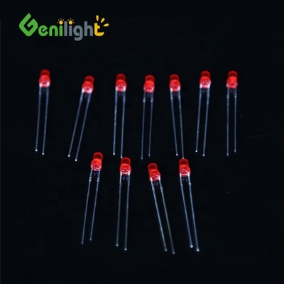 F3 ミルク LED 3mm 超明るい赤緑青 白黄色 LED -40-60 Tolerance