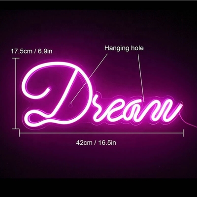 ディムブル LED ライト アート ネオン 飾り 誕生日 クリスマス 結婚式 ゲーム 部屋 電圧 5V 電源消費 1