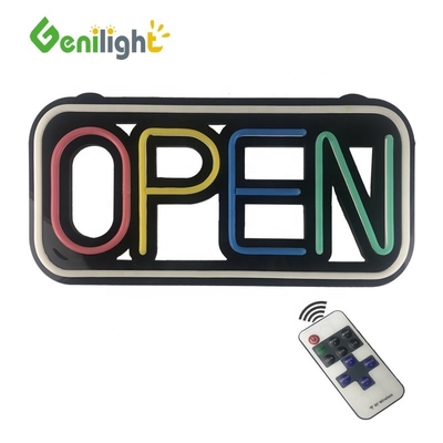Genilight 48*25cm 室内用ネオンサインライト 壁窓飾り 10種類の変更機能