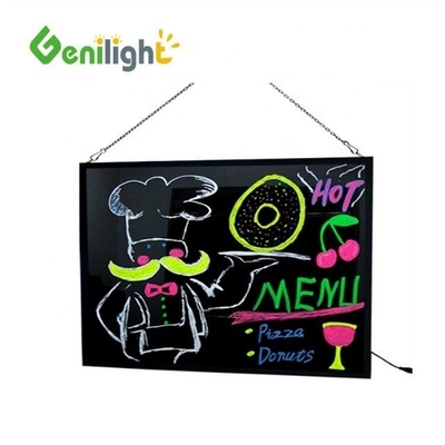 直角型 60*40cm アクリルボード RGB マジック LED 文字標識