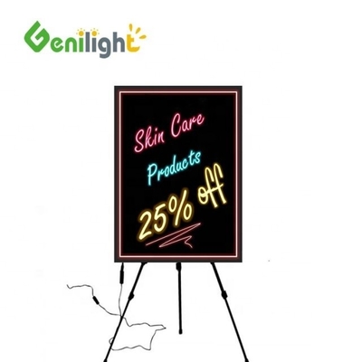 直角型 60*40cm アクリルボード RGB マジック LED 文字標識