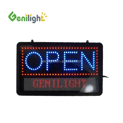 カスタム 簡単に掛ける LED ライト フレックス ネオンサイン 広告用 ピクセルピッチ解像度 OPEN