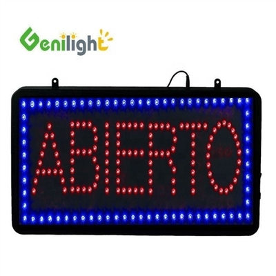 オーダーメイド広告 室内LEDオープンディスプレイサイン 超明るさ Genilight
