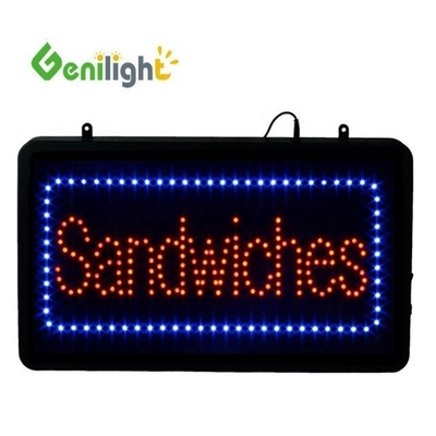 オーダーメイド広告 室内LEDオープンディスプレイサイン 超明るさ Genilight