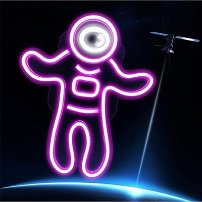 電力消費 1 宇宙飛行士 ニュオンライト プロジェクター 寝室壁飾りのスペース・LEDサイン