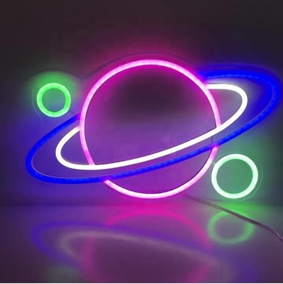 私たちの惑星のネオンサインLEDライトで,あなたの部屋をクールでモダンなスペースに変えてください