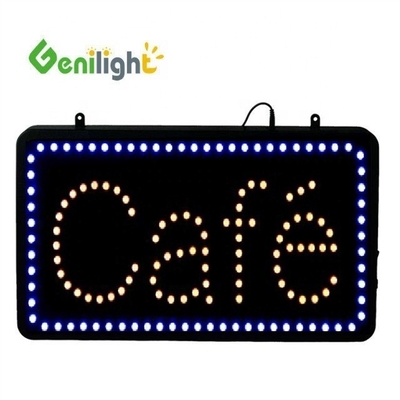 Genilight 室内 22*13インチ LED カフェ オープン サイン 省エネ SDK 機能
