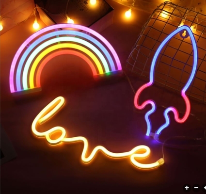 パーティルームセット ニーオンサイン LED アクリルサイン RGB LEDライト オーダーメイド USB操作