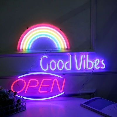 パーティルームセット ニーオンサイン LED アクリルサイン RGB LEDライト オーダーメイド USB操作