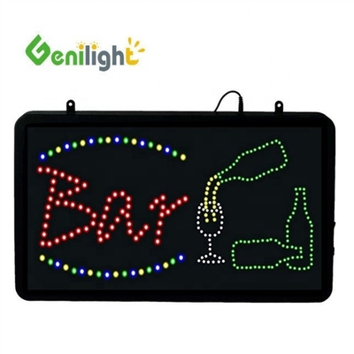 室内 RGB カスタム スーパーライト LED レター バ・バ・ティー オープン ニュオンサイン ジュースショップ エネルギー