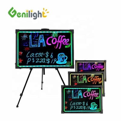 OEMフラッシングスタンド 掲示板 輝く絵 LED 書き込みボード フルカラー メッセージボード