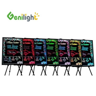 Genilight 温めガラスまたはアクリルLED 室内クレットボード照明のためのネオンサイン