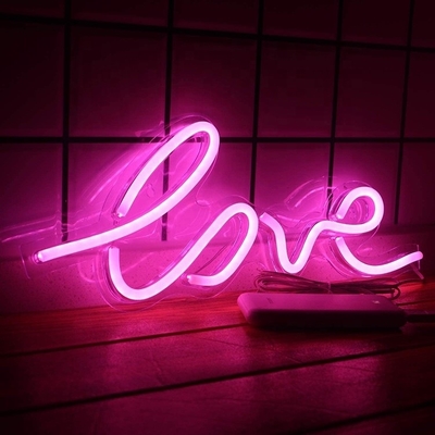 50000時間 ライフスペン ビジネス ネオンサイン パーソナライズされたデザインのためのLarge LED Love Light