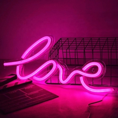 50000時間 ライフスペン ビジネス ネオンサイン パーソナライズされたデザインのためのLarge LED Love Light