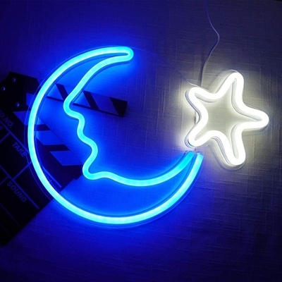 LED 月星ネオン灯 祭りの装飾用 寿命 50000 時間 消費電源 1