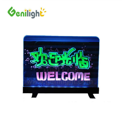 屋内 ミニ RGB 透明 LED 写字板 パネル サイズ 20 * 30cm ショップディスプレイ