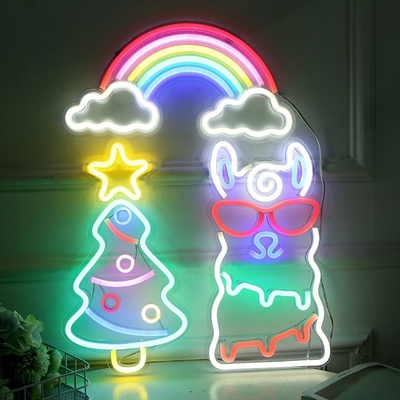 1 電力消費 客製化 雲 LED ネオンライト 寝室や子供部屋のための壁灯