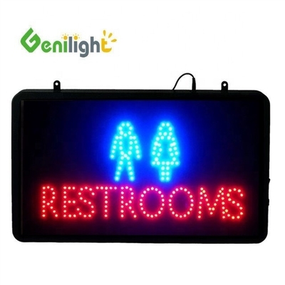 男性と女性用 トイレ用のカスタムLEDネオンサイン