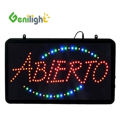 SDK 機能 Genilight スーパー明るさ カスタム LED 販売 オープン ディスプレイ LED ショップのサイン