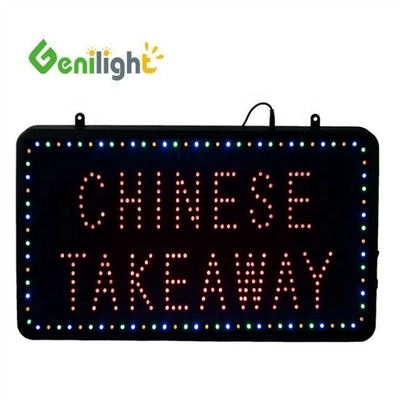 オリジナルのGenilight 中国食用LED オープンサイン 中国レストランフラッシュGenilight