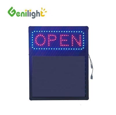 Genilight 56*33cm カスタムネオン営業時間 LEDオープンサインディスプレイ機能 ANIMATION