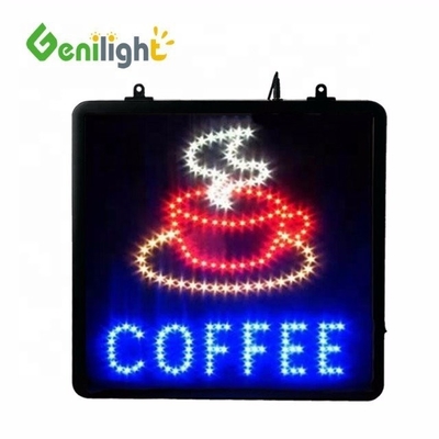 22*13インチタッチスクリーン LED コーヒードーナツショップ営業時間 オープンサイン
