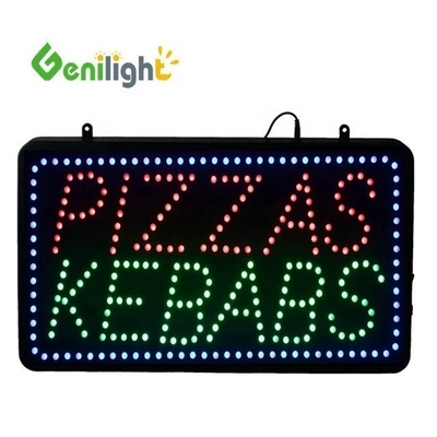 プログラム可能 スクロール可能 LED 電動ディスプレイ ピザ・ケバブズ用 室内用 ジェニライト 56*33cm