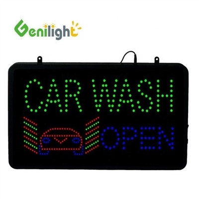 Genilight Indoor 56*33cm 高明るさと低電圧RGB機能のLEDオープンサイン