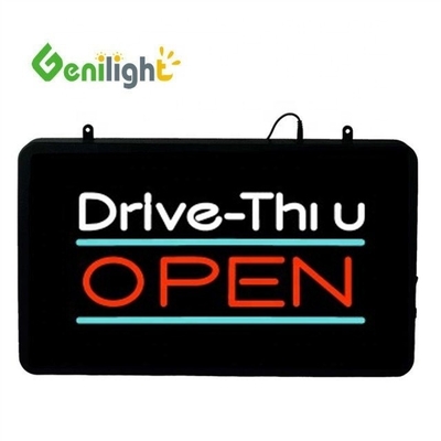 Genilight Indoor 56*33cm 高明るさと低電圧RGB機能のLEDオープンサイン