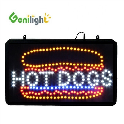 対比比 Genilight 室内 22*13インチ LED カフェ オープンサインと省エネ