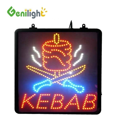 ジェニライト 室内 56*33cm 広告 ケバブ LED レターサイン ABS オープン・モールド フレーム