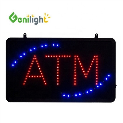 PCBボード アクリル素材と円形のLED広告銀行ATM オープンサイン