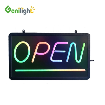 窓に掛ける LED ネオンオープンサイン,カスタマイズできる明るさとSDK機能
