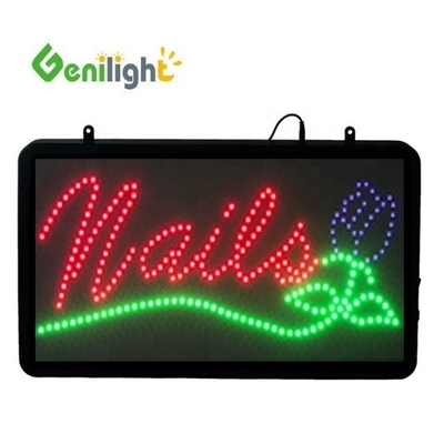 明るさ Genilight Indoor 56*33cm スーパー明るさ カスタムLEDオープンディスプレイ LEDサイン
