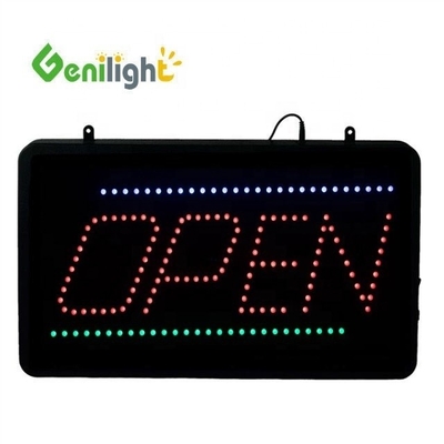 閃くアニメーションモード Genilight 56*33cm フルカラー電子LEDネオンOPENサイン