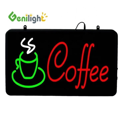 Genilight ハングスタイル クラシック アクリルバックパネル LED電気ネオンサイン カフェ