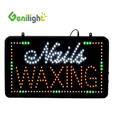 魅力的な広告 LED ネイルスパ 電話番号のサイン Genilight 室内 22*13インチ