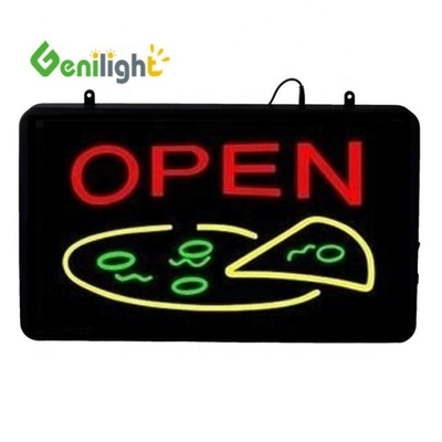 室内用Genilight用ABSオープン型LEDピザサイン 22*13インチDC12V CEとRoHS認証