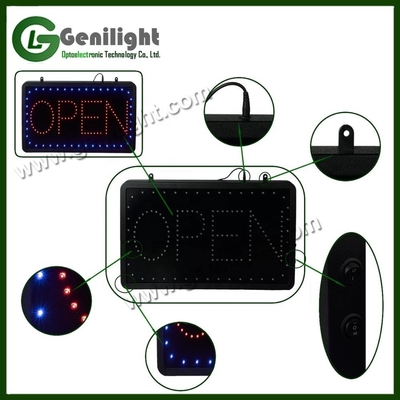 Genilight 室内 56*33cm DC12V LED オープンサイン 薬局プログラム LED ディスプレイ パネル 室内