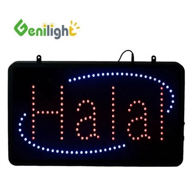 ジェニライト 室内 56*33cm HALAL LED オープンサイン モーション広告ディスプレイ アウトフレーム ABS