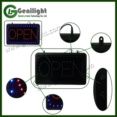 室内広告 56*33cm RGB LED 移動式オープンサイン オリジナルから長寿