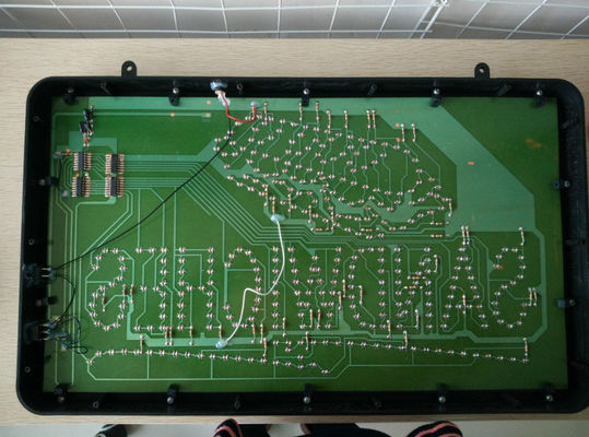 パーソナライズされた形 LED照明 PC素材の店舗窓のためのピザディスプレイサイン