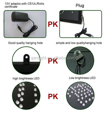 3種類の変更機能 LED ピザ ライトネオンサイン 商業用電気掲示板メーカー
